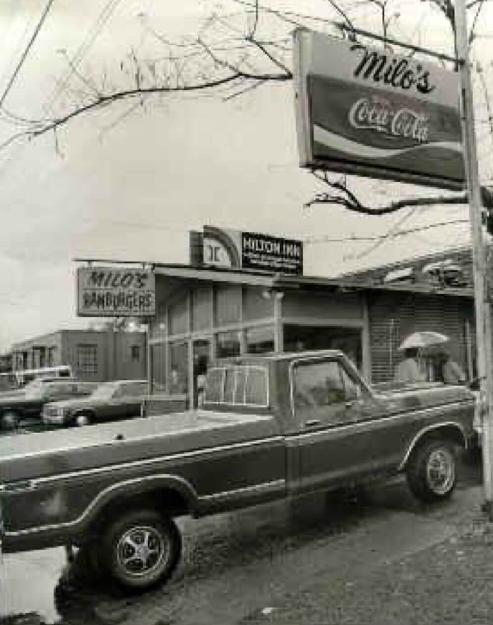 Picture of early Milo's restaurant